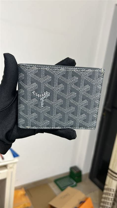 Goyard wallet from aadi. Quality in person feels great. .